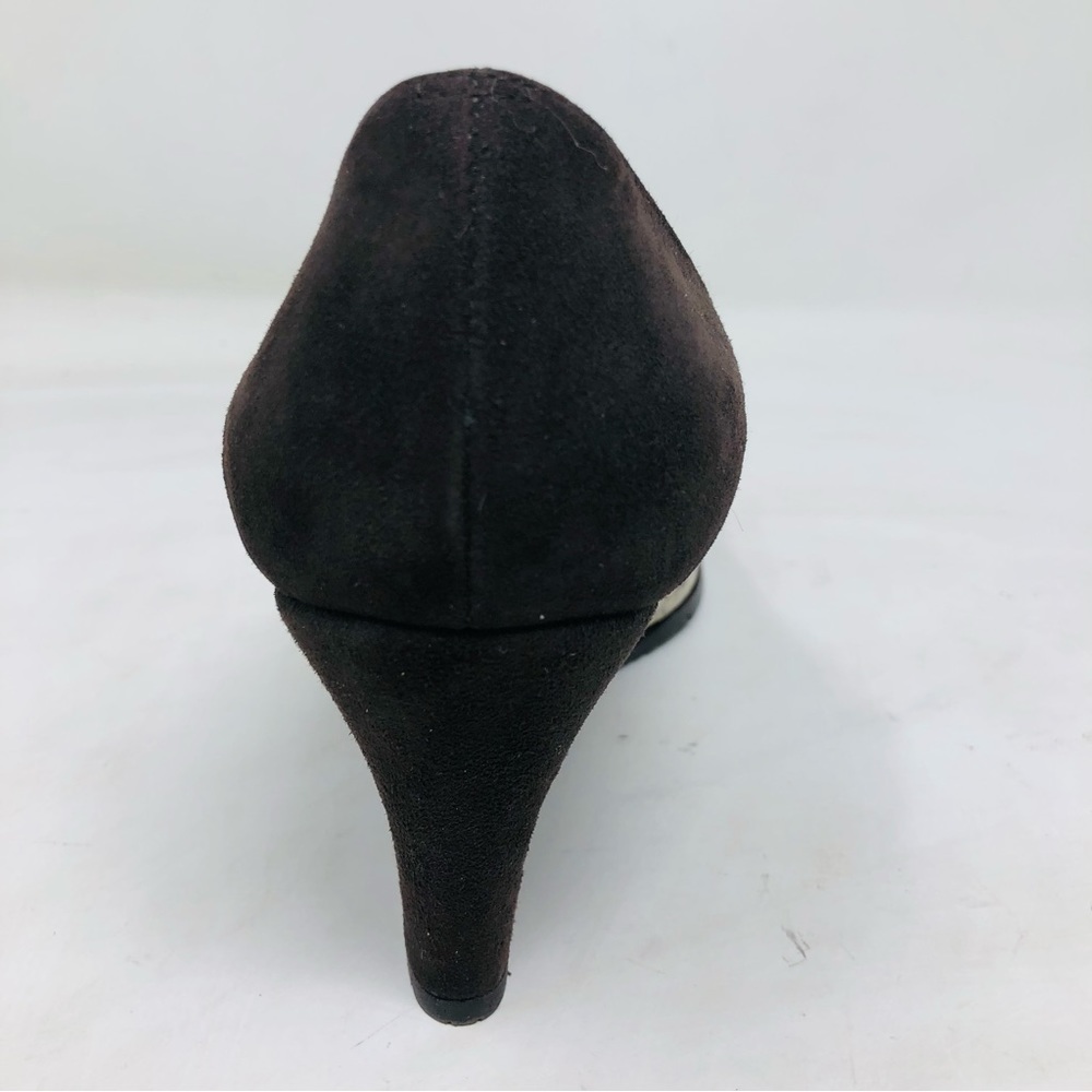 Donald J Pliner Qamra Python Print Patent & Suede… - image 7